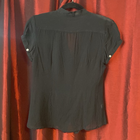 100% Silk Sheer EXPRESS button-up - Picture 5 of 10